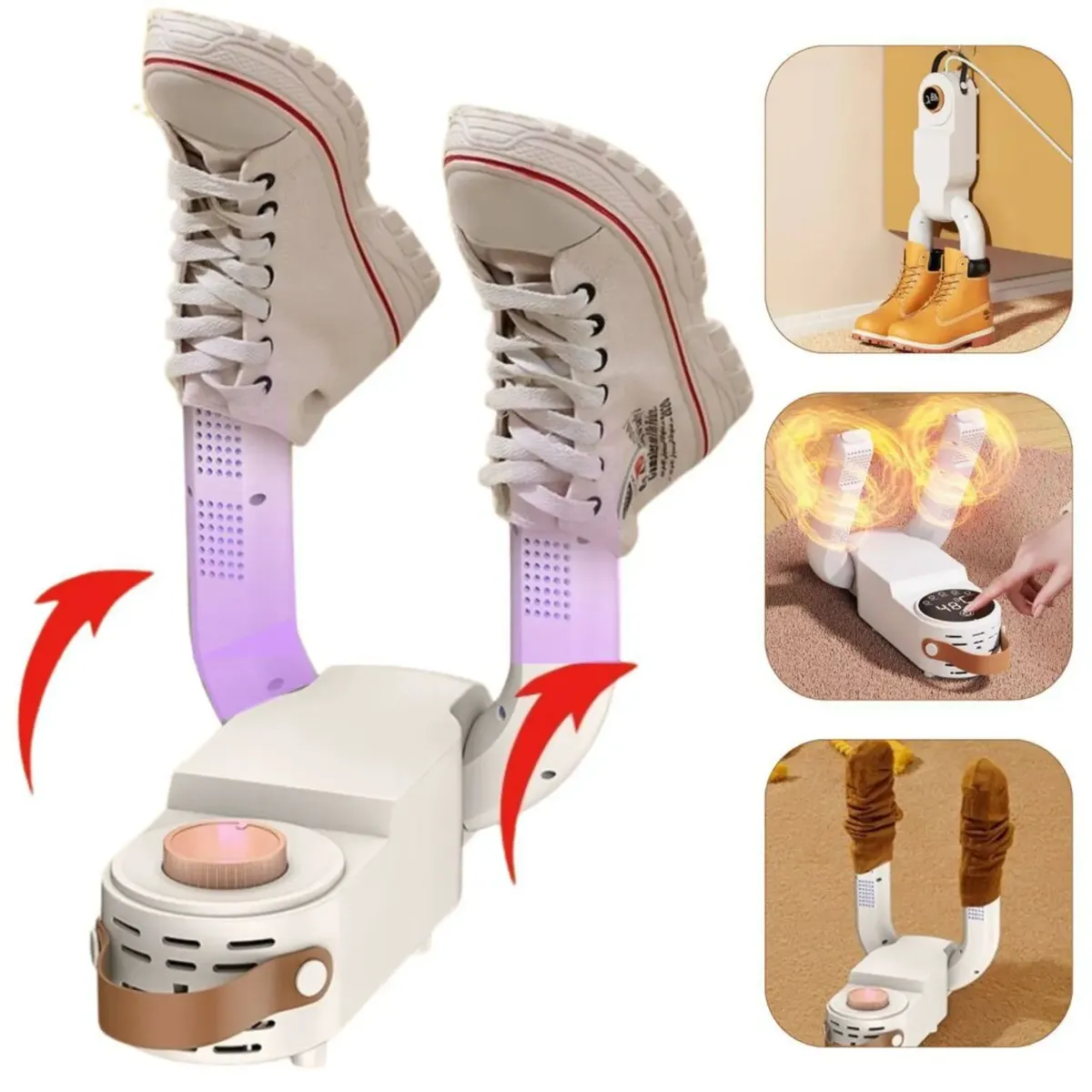 Secador eléctrico de zapatos con luz UV DrakoMarket — foto 6